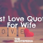 Best Love Quotes For Wife