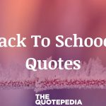 Back To School Quotes