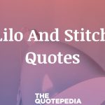 Lilo And Stitch Quotes