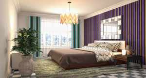Wall Painting Design for Bedroom